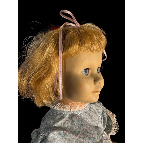 Vintage Chatty Cathy Doll Blonde Short Hair 1960 Non Talking by Mattel 19.5” - Picture 3 of 11